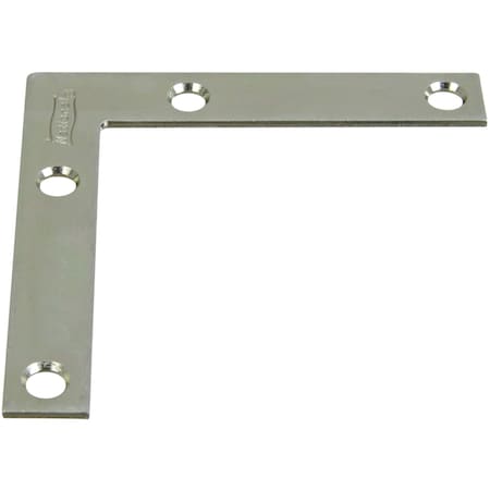 National Hardware National Hardware 3 in. H X 1/2 in. W X 0.07 in. D Steel Flat Corner Brace N266-528